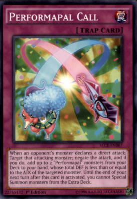YU-GI-OH! Performapal Call Trap Card - SECE-EN067 Common From Secrets Of Eternity Set