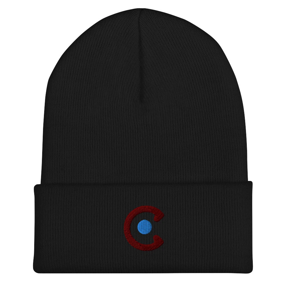 Colorado Avalanche Retro Minimalist Design Embroidered Cap Hockey Cuffed Beanie