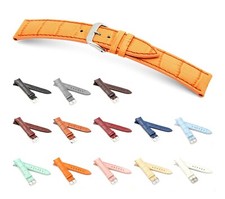 RIOS1931 XS Alligator Style Watch Band "Louisiana", 16-22 mm, 13 colors, new 