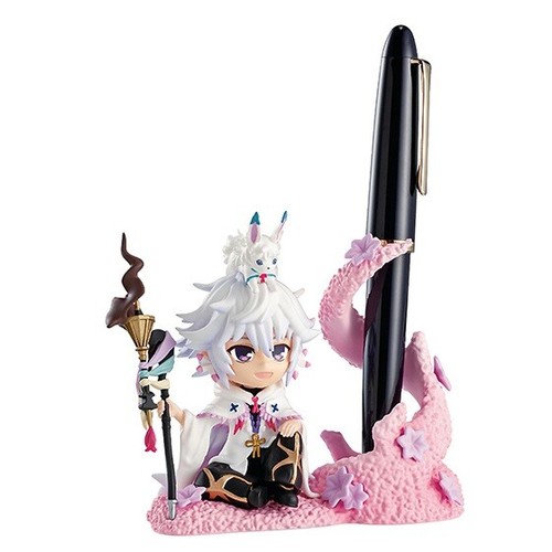 RE-MENT Fate/Grand Order Babylonia DesQ Desk Figure Mini Toy Merlin Pen Stand - Picture 5 of 9