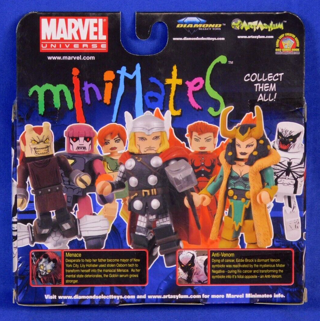 MARVEL MINIMATES MENACE & ANTI-VENOM 2-PACK 2010 DIAMOND SELECT | eBay