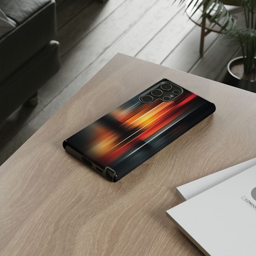 Fiery Echoes Radian Streaks Pattern - Phone Case for iPhone, Galaxy, Pixel - 第 261/281 張圖片