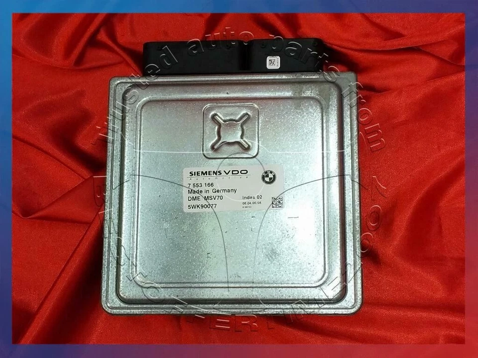 JUEGO DE LLAVES BMW 5 6'IES E60 E61 E63 2.5I 3.0I N52 DME MSV70 MOTOR ECU MÓDULO CAS2 Foto 2 de 4