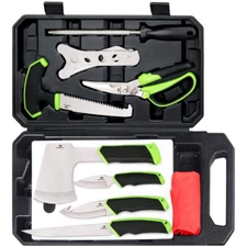 Mossy Oak 10-Piece Hunting Field Dressing Portable Butcher Game Processing Set