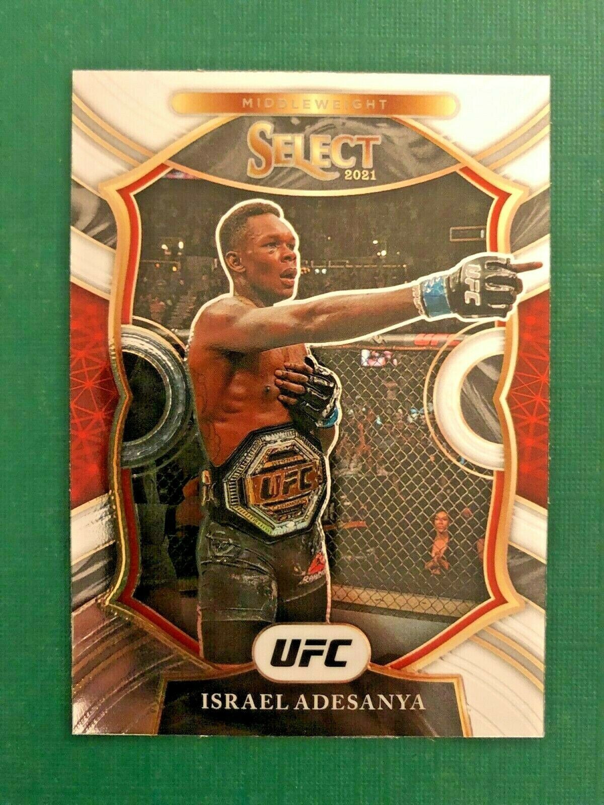 2021 Panini Select UFC Concourse Israel Adesanya #64 MMA