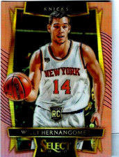 2016-17 select prizm refractor pink  #14/15  WILLY HERNANGOMEZ RC #19 MT