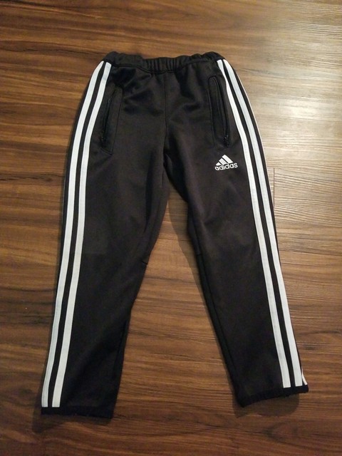 ADIDAS JOGGING PANTS BOYS YOUTH XSMALL BLACK | eBay