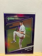   thumbnail 1 - 2021 Donruss SP Purple HOLO Variation Gerrit Cole #21