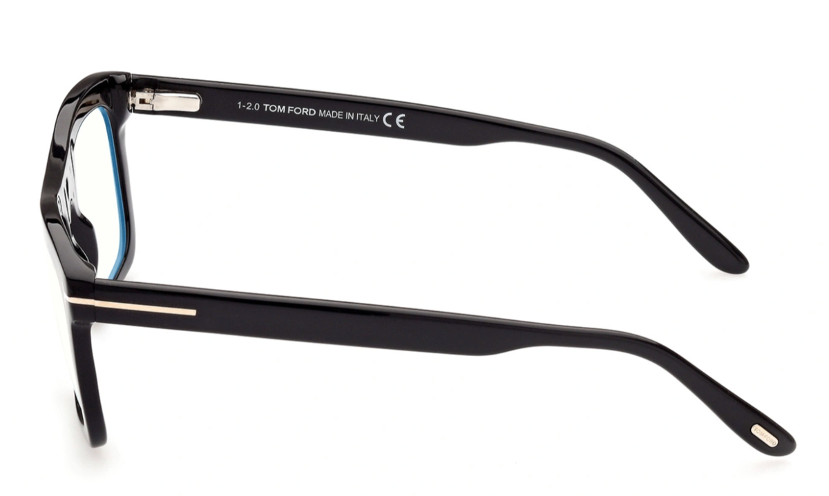 New Tom Ford Reading Glasses TF 5757-B 001 52-22 145 Black 