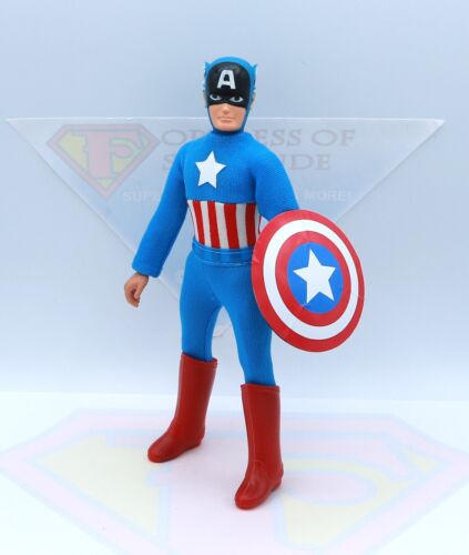 Mego Captain America Vintage 1974 Original Type 1 Action Figure ~Complete ~MINTY