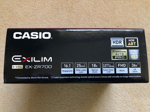 CASIO EXILIM EX-ZR700 HIGH SPEED Kompakt Digitalkamera 16.1MP 18x Braun in OVP - Bild 9 von 11