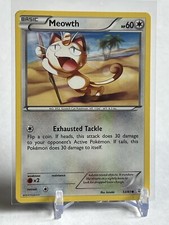 Meowth 53/83 Pokemon Card, Generations, 2016 Common LP