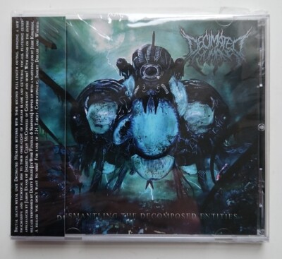 Decimated Humans - Dismantling The Decomposed Entities CD NEW SEALED Death Metal