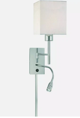 2 Brand New George Kovacs P477-077 Reading Room Swing Arm Wall Lamp Sconce - Picture 1 of 7