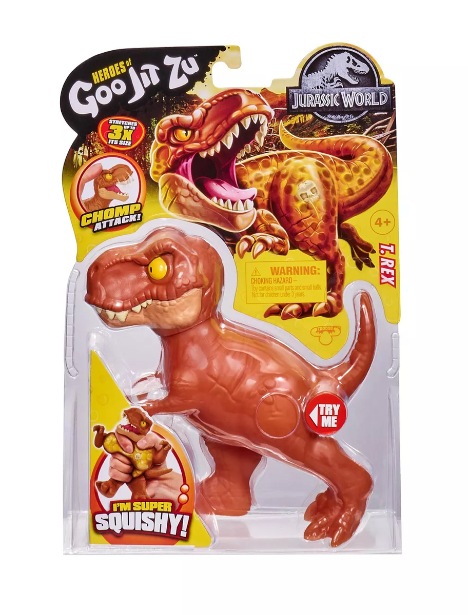 Jurassic World Heroes Of Goo Jit Zu Chomp Attack T REX Dinosaur
