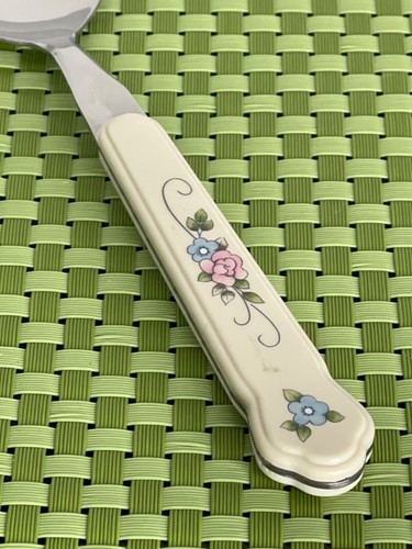 Pfaltzgraff TEA ROSE Stainless Glossy Taiwan Colored Choice Flatware B142WU - Picture 22 of 37