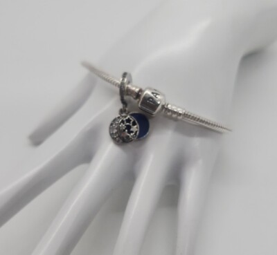 Sterling silver 925 PANDORA Galaxy Love You to the Moon and Back