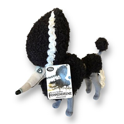Disney Frankenweenie Persephone Poodle Plush Dog Tim Burton