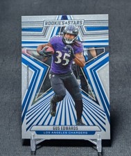Gus Edwards 2024 Rookies & Stars Football Card #55 Los Angeles Chargers