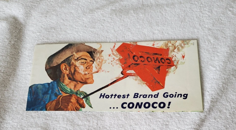 1963 CONOCO MAP OF YELLOWSTONE(H.M. GOUSHA) G - Image 2 of 4