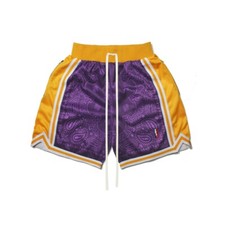 Collect and Select Swingman Lakers Gang Shorts Size LARGE