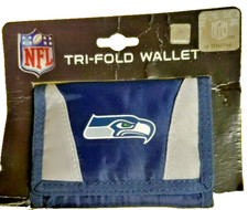 NFL Seattle Seahawks Nylon Trifold Wallet