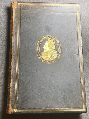 Rare Queen Elizabeth’s Grammar School Antique Gold Guild Leather Bound Book 1800 - Picture 22 of 23