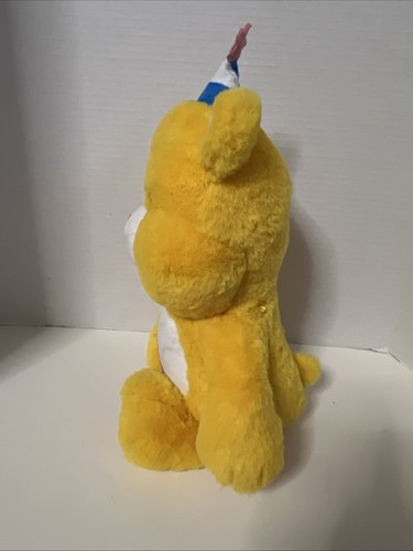 Care Bears 13" Birthday Bear Plush Stuffed Animal Talks Sings Lights Up WORKS - Picture 10 of 14