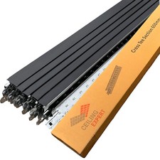 Black Cross Tee Section 600mm x 24 Suspended Ceiling Grid System Component T24