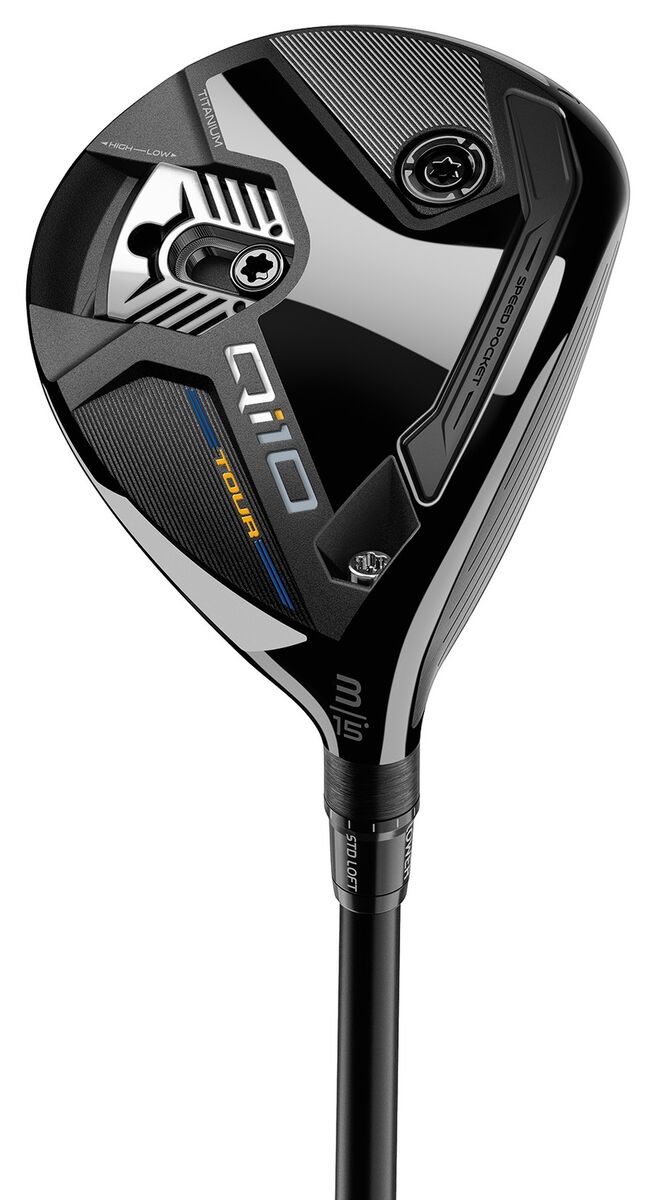 TaylorMade Golf Club Qi10 Tour 18* 5 Wood Stiff Graphite TaylorMade Golf Club Qi10 Tour 18* 5 Wood Stiff Graphite
