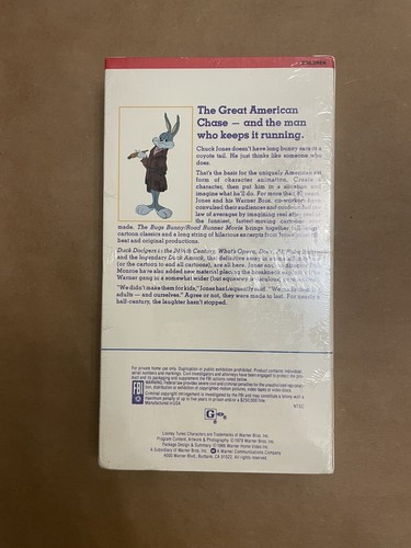 1986 The Bugs Bunny/Road Runner Movie VHS Movie Sealed - Picture 2 of 3