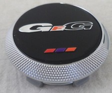Gfg Wheels Chrome Gloss Black Custom Wheel Center Cap Giok75 S1105-06-63
