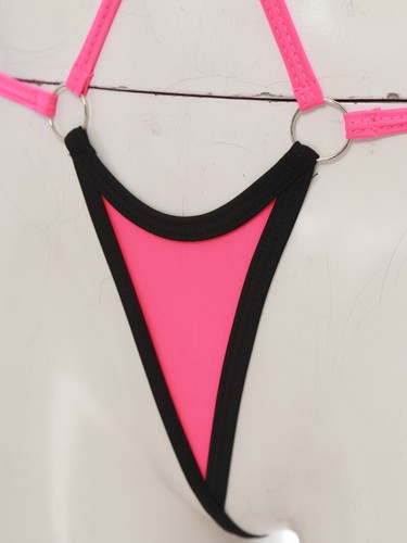 Women Sheer Mesh One Piece Swimsuit See Through Monokini High Cut Bodysuit Sexy - Picture 80 of 93