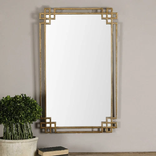 Uttermost 12930 Devoll Antique Gold Mirror - Picture 3 of 3