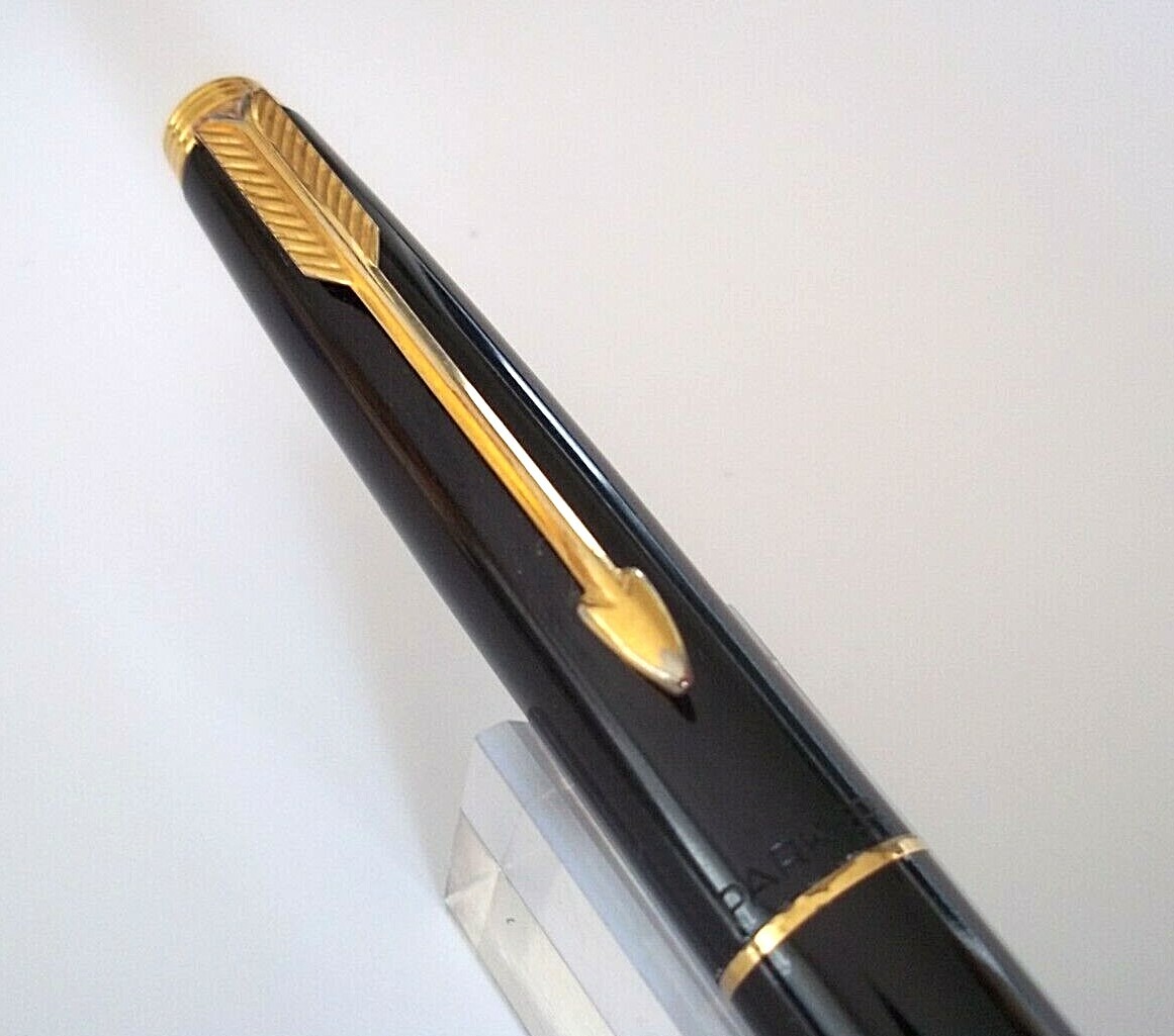Stylo à Plume Parker 75 En Argent Avec Plume En Or 18 Carats - Occasion élégante