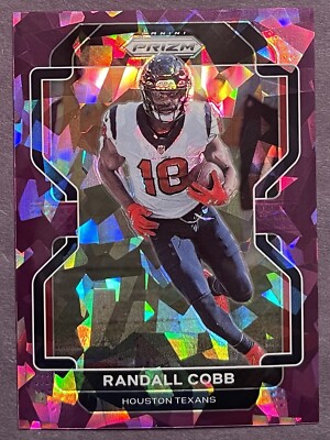2021 Prizm Randall Cobb Purple Ice Prizm /225 Packers