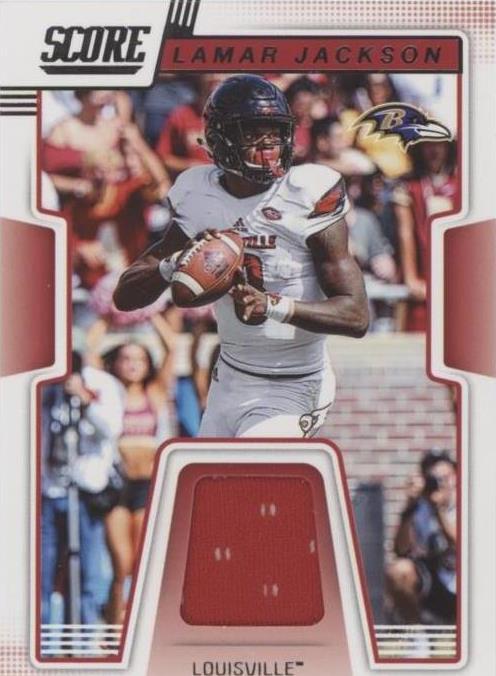 2019 Score Lamar Jackson #CJ-16 - 1 of 2