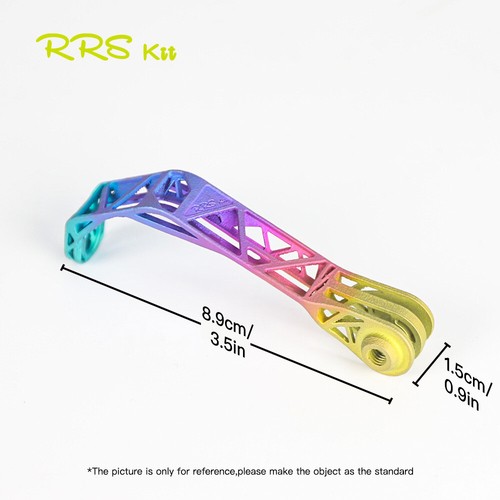 Rrskit 3D-Printed Ttitanium Bike Light Mount For DAHON/BROMPTON folding bicycle - Picture 3 of 14