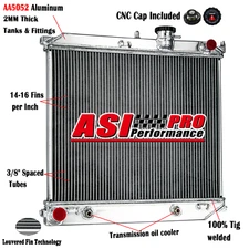 3 Row Radiator for 2004-12 GMC Canyon Chevy Colorado Isuzu i-280 i-350 i-370