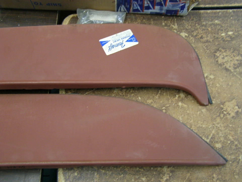 NOS Foxcraft 1966 Plymouth Belvedere Fender Skirts - Image 3 of 4