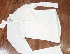 Kismet, new, long sleeve sun shirt, white, Medium