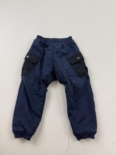 Yeehoo Sweatpants Youth Small 110cm Blue Fleece Cargo Elastic Waist Winter