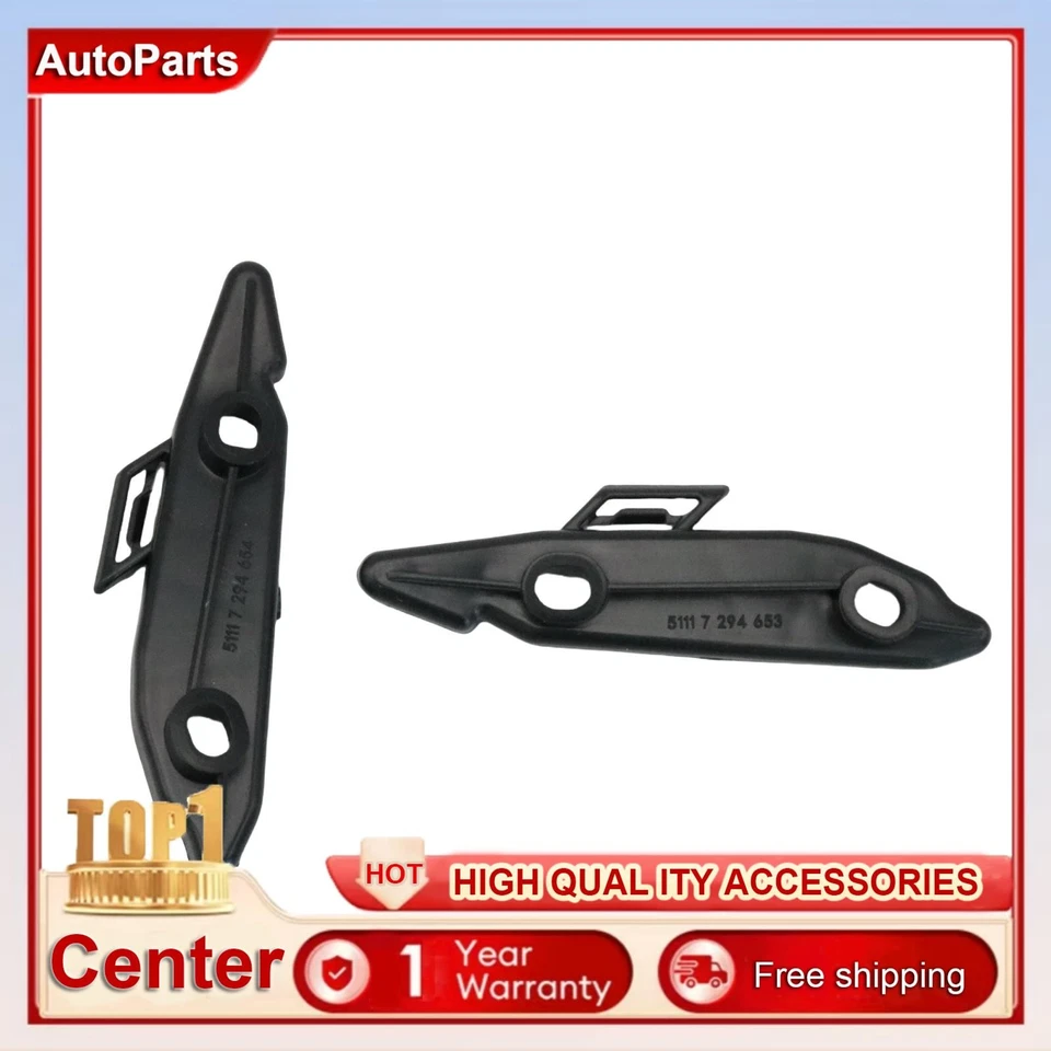 Par de kit de soporte lateral de cubierta de parachoques delantero para BMW 430i/xDrive Gran Coupé 2017-20 Foto 4 de 4