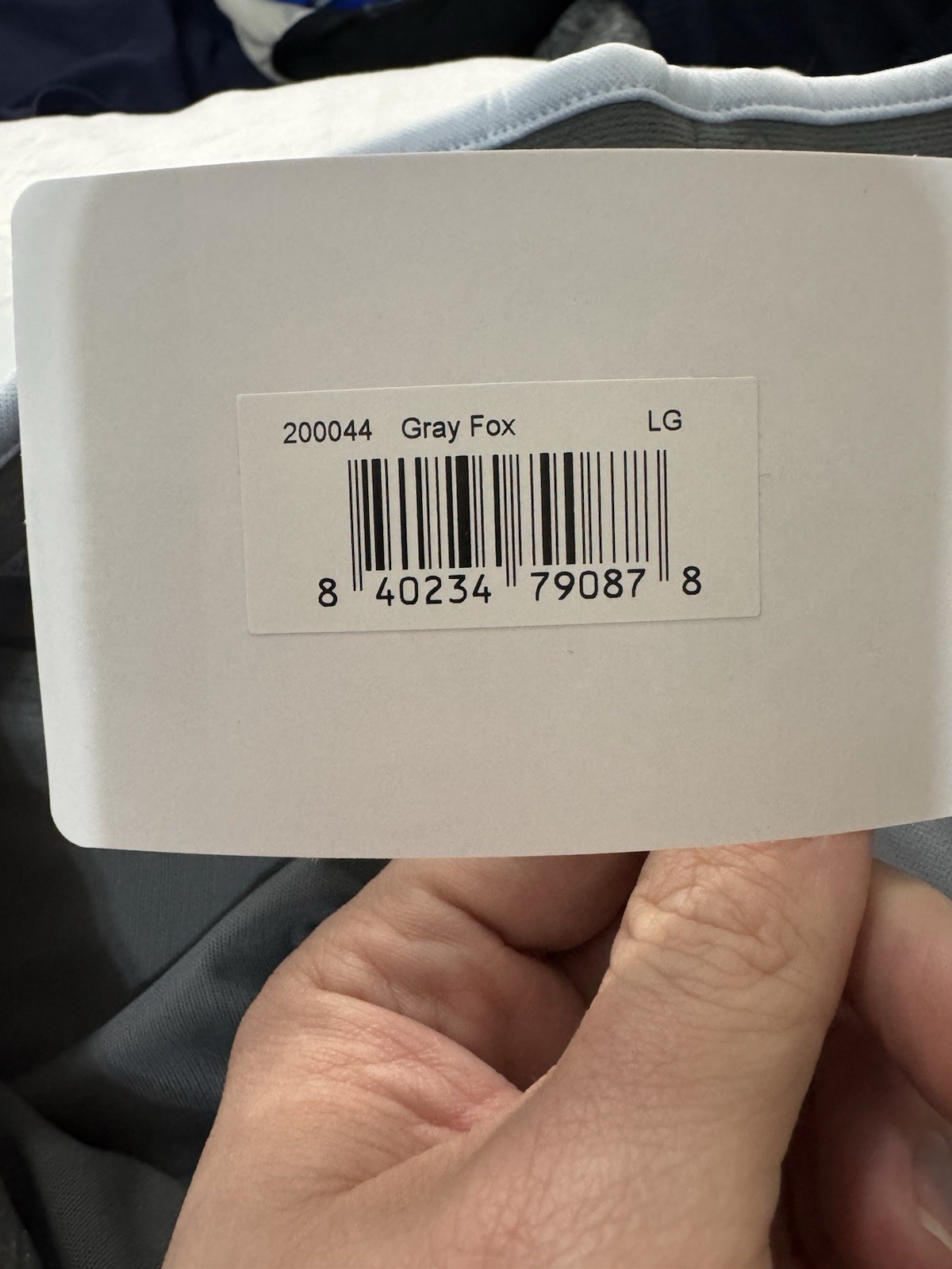 NWT Men’s Stio Gannett Peak Pants - Large L - Gray Fox Light Blue