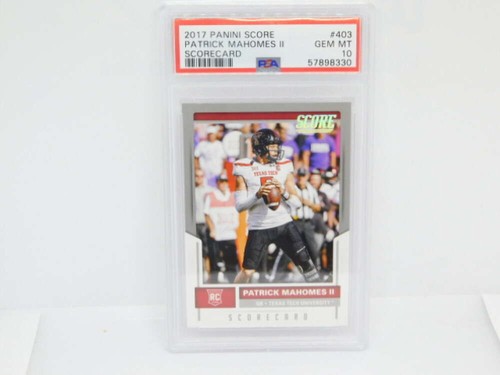 2017 Patrick Mahomes II [Scorecard] #403