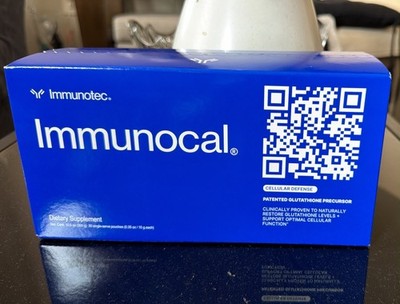 Immunocal Classic Blue Regular Glutathione Precursor 30 Pouches- New-sealed box