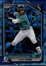 Harry Ford 2024 Bowman Draft Sapphire Edition Seattle Mariners #BDC-25