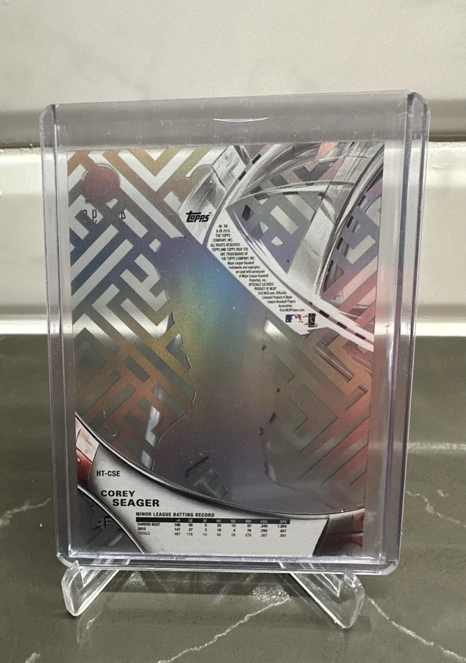 2016 Topps High Tek - Corey Seager #HT-CSE /99 RC - Image 2 of 2