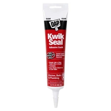DAP 18008 Caulk,5.5 oz,Clear PK 10