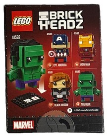 LEGO Marvel Super Heroes 41592 The Hulk BrickHeadz &ndash; New Sealed